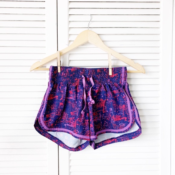 Champion Pants - Champion Purple Print Running Shorts NWOT
